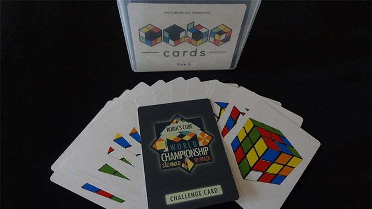 Saturn Magic Presents Cube Cards by Kev G - Trick by Murphy's Magic Supplies, Inc.