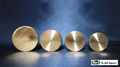 Nested Coin Box Brass (4) by Mr. Magic by Murphy's Magic Supplies, Inc.