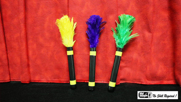 Ultra Visual Color Changing Feather (Small) by Mr. Magic by Murphy's Magic Supplies, Inc.