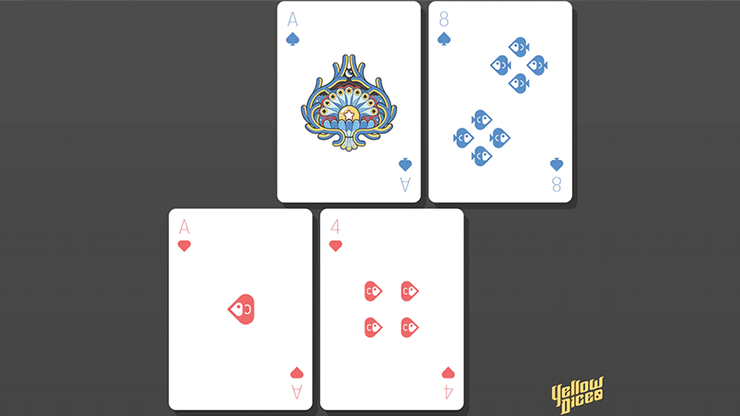 Bicycle Little Atlantis Day Playing Cards by Murphy's Magic Supplies, Inc.