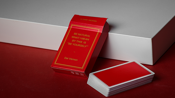 Magic Notebook Deck - Limited Edition (Red) by The Bocopo Playing Card Company by Murphy's Magic Supplies, Inc.