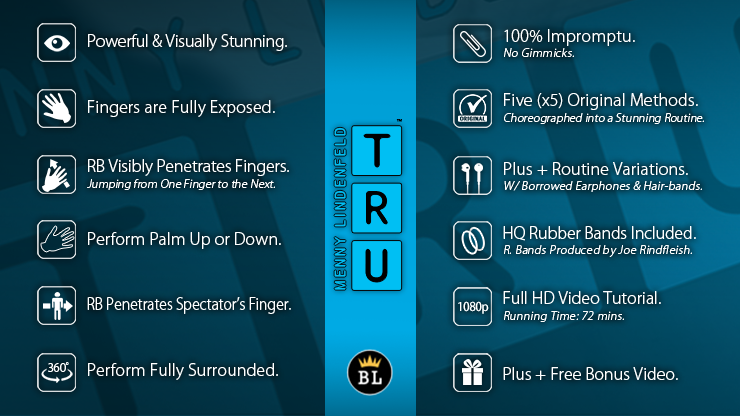 TRU by Menny Lindenfeld by Murphy's Magic Supplies, Inc.