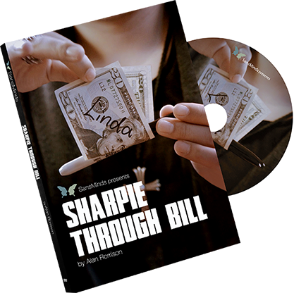 Sharpie Through Bill by Alan Rorrison and SansMinds - DVD by Murphy's Magic Supplies, Inc.