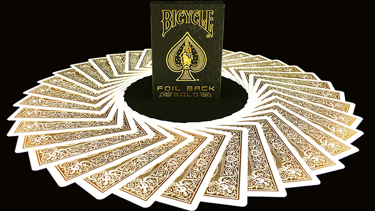 Bicycle MetalLuxe Gold Playing Cards Limited Edition by JOKARTE by Murphy's Magic Supplies, Inc.