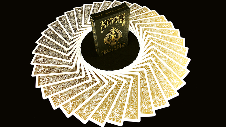 Bicycle MetalLuxe Gold Playing Cards Limited Edition by JOKARTE by Murphy's Magic Supplies, Inc.