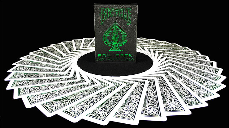 Bicycle MetalLuxe Emerald Playing Cards Limited Edition by JOKARTE by Murphy's Magic Supplies, Inc.