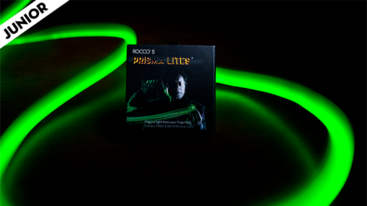 Rocco's SUPER BRIGHT Prisma Lites Pair JUNIOR (Green) - Trick by Murphy's Magic Supplies, Inc.