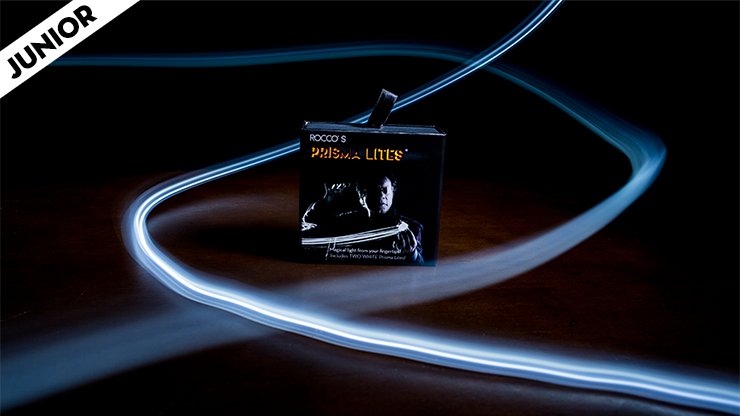 Rocco's SUPER BRIGHT Prisma Lites Pair JUNIOR (White) - Trick by Murphy's Magic Supplies, Inc.