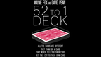 The 52 to 1 Deck Red (Gimmicks and Online Instructions) by Wayne Fox and David Penn - Trick by Murphy's Magic Supplies, Inc.