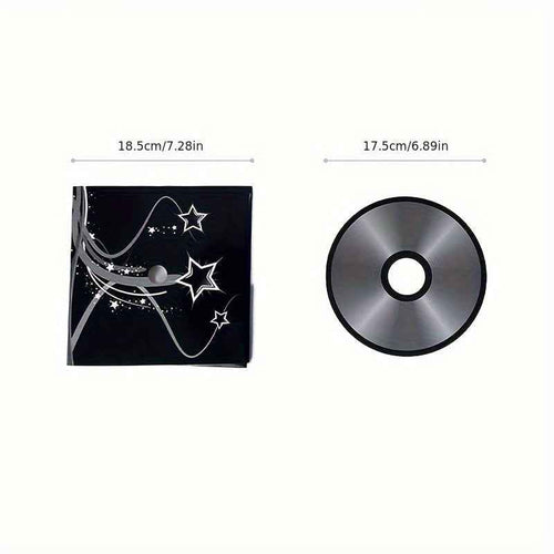 1 Set Magic Color-Changing CD & Discs - Instant Transformation Magic Trick with Color-Changing Effect, Interchangeable Colored Ribbons, Stage & Close-Up Magic Props for Magicians, Parties, Performances - Compatible with DVD Players (No Software Required)
