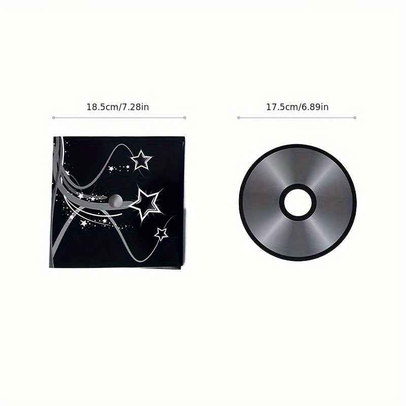 1 Set Magic Color-Changing CD & Discs - Instant Transformation Magic Trick with Color-Changing Effect, Interchangeable Colored Ribbons, Stage & Close-Up Magic Props for Magicians, Parties, Performances - Compatible with DVD Players (No Software Required)