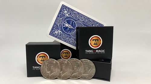 Autho 4 Half Dollar (D0178) (Gimmicks and Online Instructions) by Tango - Trick by Murphy's Magic Supplies, Inc.
