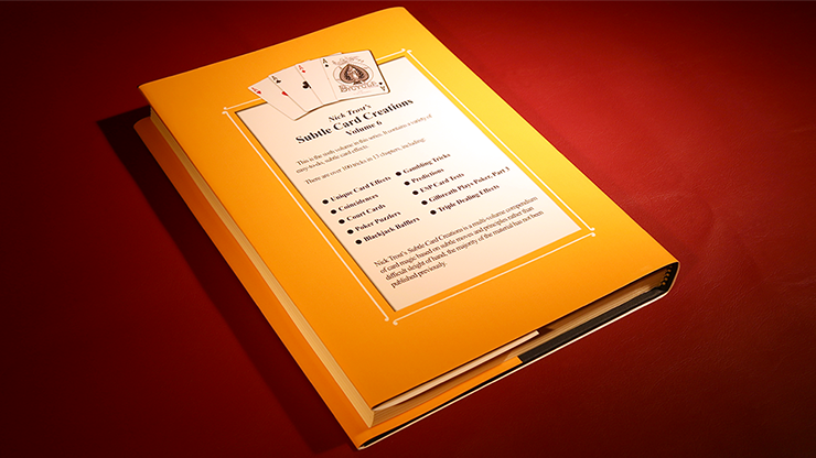 Subtle Card Creations Vol. 6 by Nick Trost - Book by Murphy's Magic Supplies, Inc.