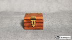 Quarter Go Box (Teak) by Mr. Magic by Murphy's Magic Supplies, Inc.