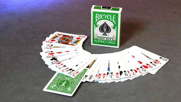 Invisible Deck Bicycle (Green) by Murphy's Magic Supplies, Inc.