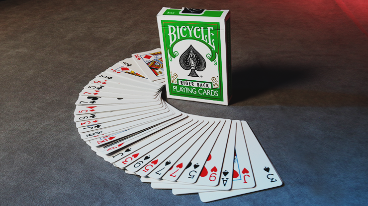 Invisible Deck Bicycle (Green) by Murphy's Magic Supplies, Inc.