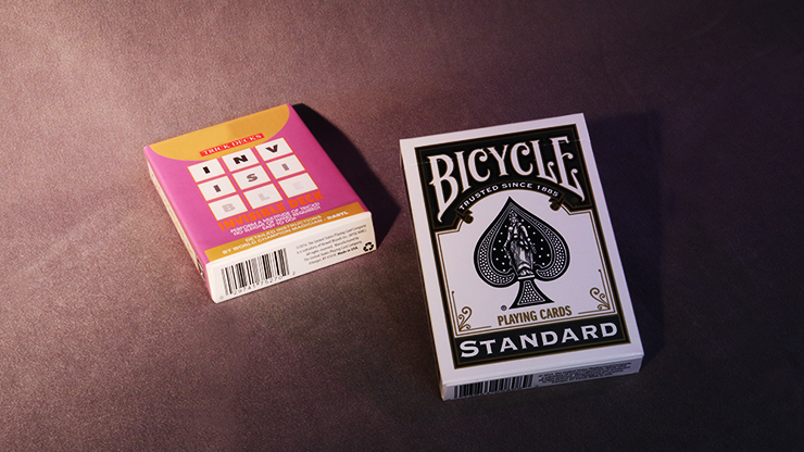 Invisible Deck Bicycle (Black) by Murphy's Magic Supplies, Inc.