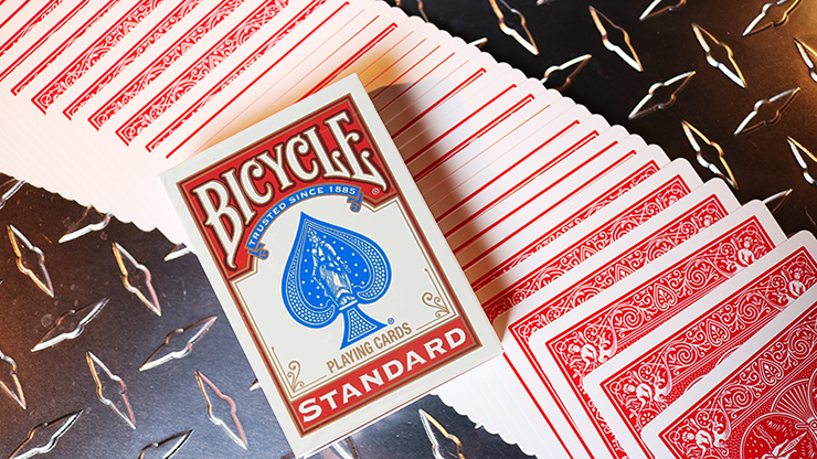 Bicycle Standard Red Poker Cards (New Box) by Murphy's Magic Supplies, Inc.