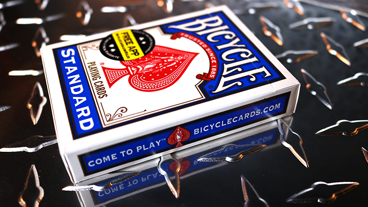 Bicycle Standard Blue Poker Cards (New Box) by Murphy's Magic Supplies, Inc.