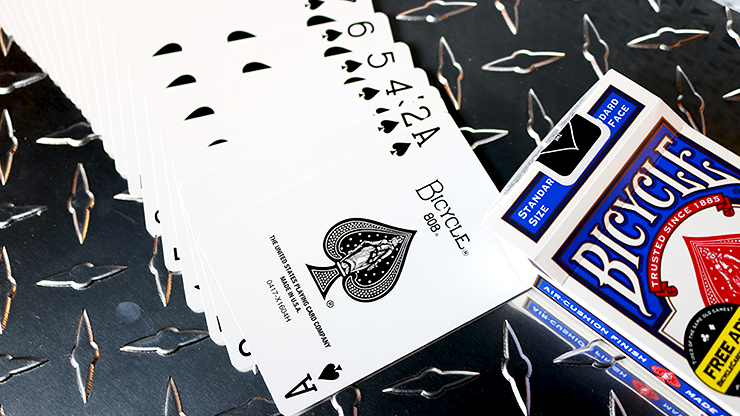 Bicycle Standard Blue Poker Cards (New Box) by Murphy's Magic Supplies, Inc.