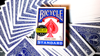 Bicycle Standard Blue Poker Cards (New Box) by Murphy's Magic Supplies, Inc.