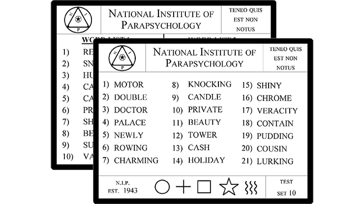 Lexicology 2.0 With Telepathy Card by Paul Carnazzo by Murphy's Magic Supplies, Inc.