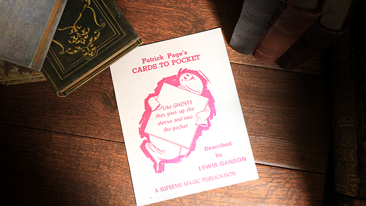 Patrick Page's Cards to Pocket by Lewis Ganson - Book by Murphy's Magic Supplies, Inc.