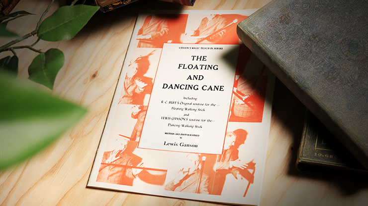 The Floating and Dancing Cane by Lewis Ganson - Book by Murphy's Magic Supplies, Inc.
