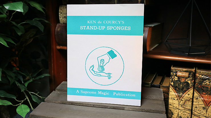 Stand-Up Sponges by Ken de Courcy - Book by Murphy's Magic Supplies, Inc.