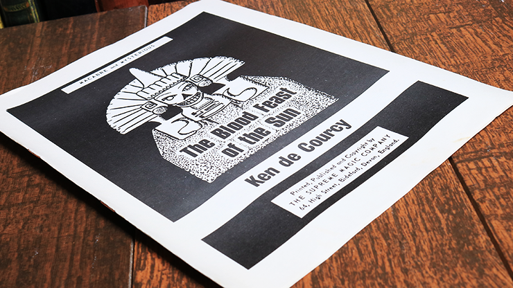 The Blood Fest of the Sun by Ken De Courcy - Book by Murphy's Magic Supplies, Inc.