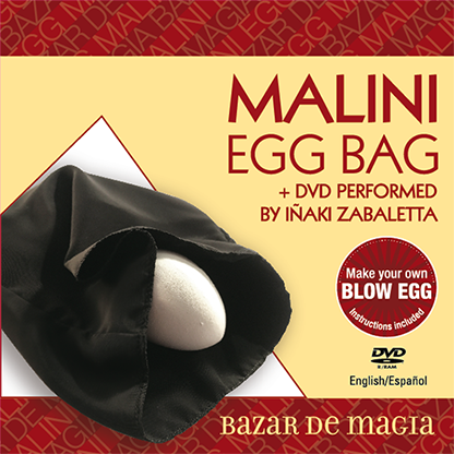 Malini Egg Bag Pro (Bag and online instructions) by Murphy's Magic Supplies, Inc.