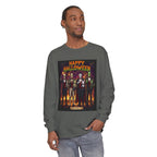 Halloween Monsters Long Sleeve T-Shirt — "Happy Halloween" Graphic by Printify