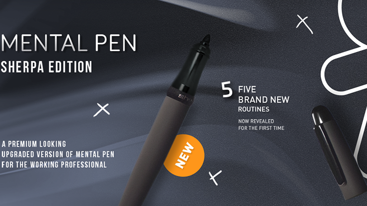 Mental Pen Sherpa Limited Edition by JoÃ£o Miranda and Gustavo Sereno - Trick
