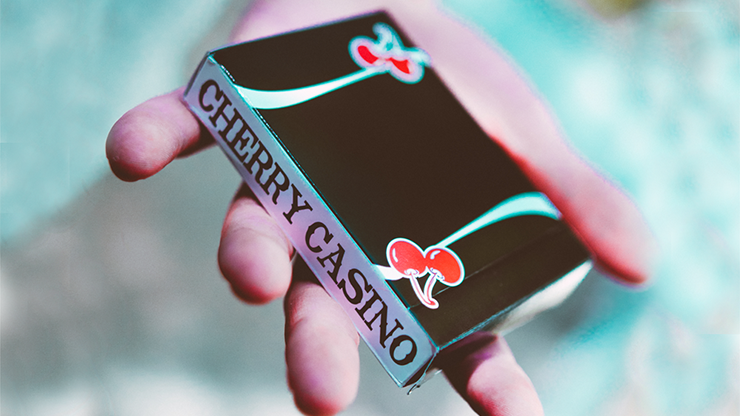 Cherry Casino (Black Hawk) Playing Cards by Pure Imagination Projects by Murphy's Magic Supplies, Inc.