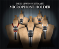 Nick Lewin's Ultimate Microphone Holder (Black) - Trick by Murphy's Magic Supplies, Inc.