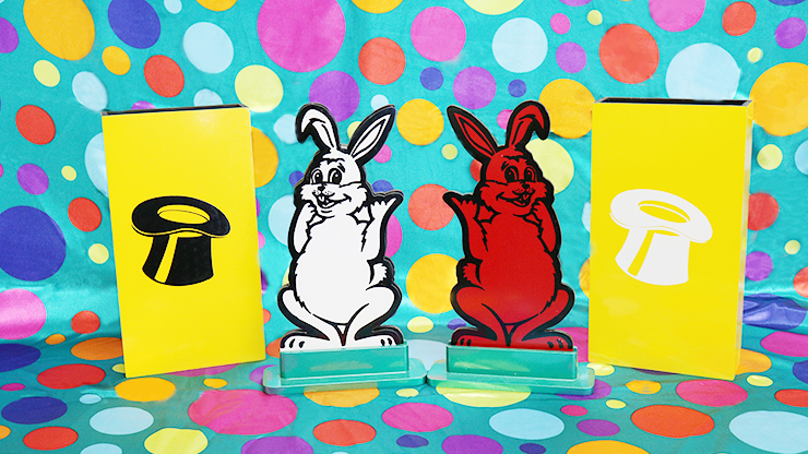 Hippity Hop Rabbits 12" by Mr. Magic by Murphy's Magic Supplies, Inc.