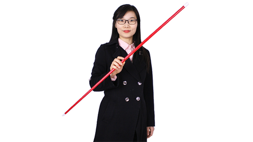 Appearing Cane (Plastic, RED) by JL Magic by Murphy's Magic Supplies, Inc.
