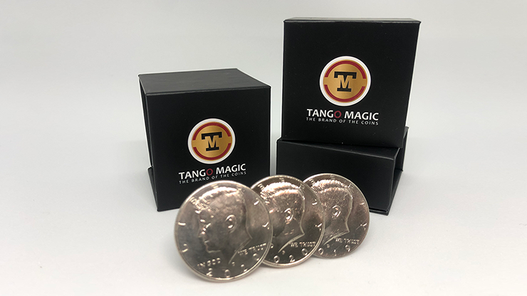 Triple TUC Half Dollar (D0183) by Tango by Murphy's Magic Supplies, Inc.