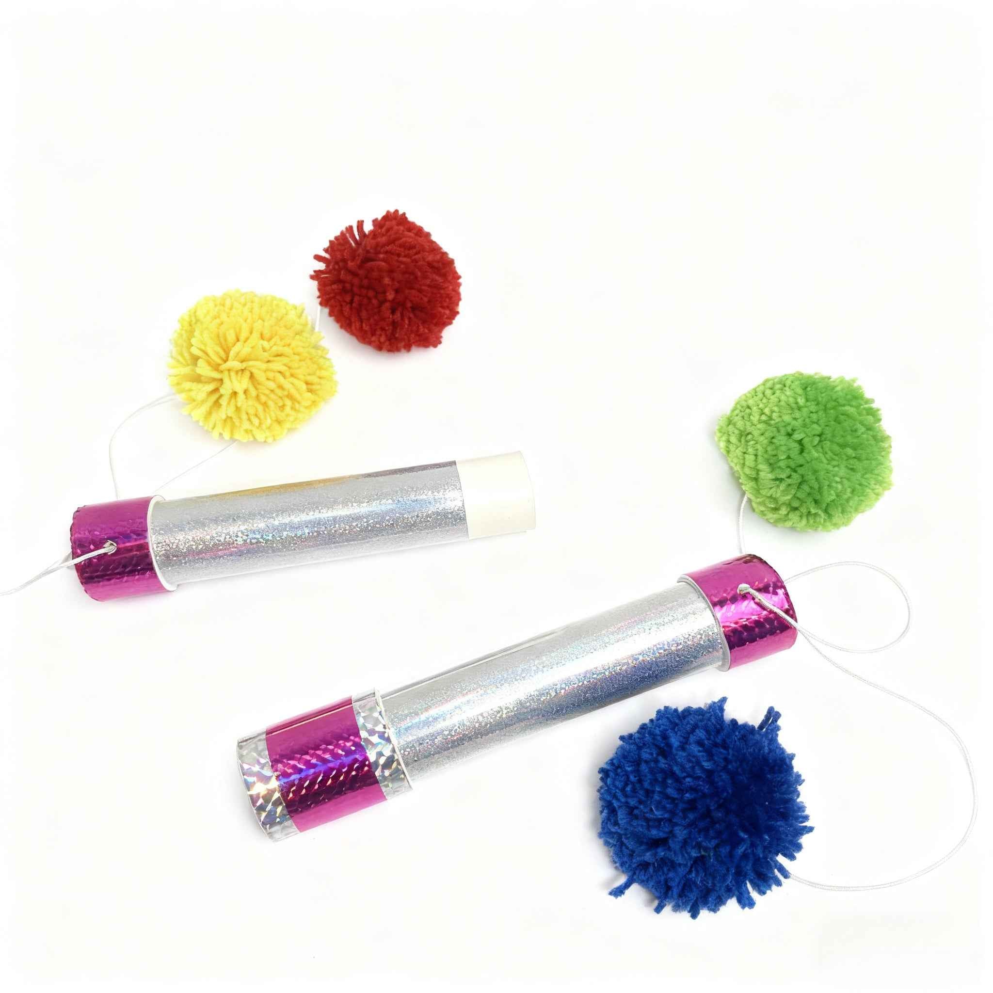 Close-Up Stage Magic Props/Mandarin Duck Love Stick/Four-Color Mandarin Duck Ball/Ancient Color Magic Interactive Telescopic Stick