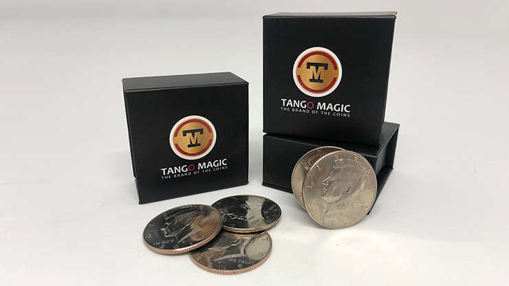 Perfect Shell Coin Set Half Dollar (Shell and 4 Coins D0201) by Tango Magic by Murphy's Magic Supplies, Inc.