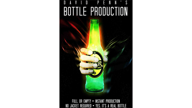 David Penn's Beer Bottle Production (Gimmicks and Online Instructions) - Trick by Murphy's Magic Supplies, Inc.