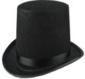 Black Magician Gentleman Top Hat – Classic Performer's Hat for Magic Shows & Cosplay