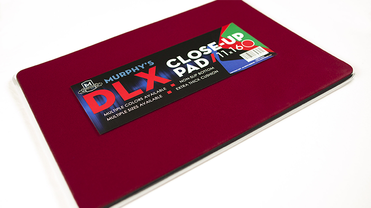 Deluxe Close-Up Pad 11X16 (Red) by Murphy's Magic Supplies - Trick by Murphy's Magic Supplies, Inc.