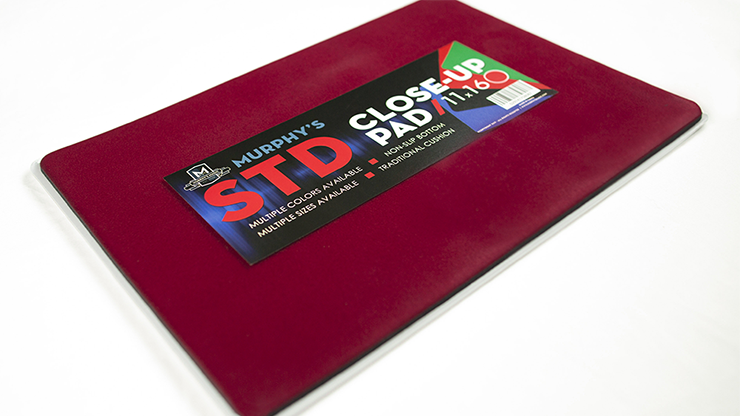 Standard Close-Up Pad 11X16 (Red) by Murphy's Magic Supplies - Trick by Murphy's Magic Supplies, Inc.