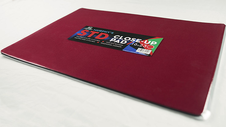 Standard Close-Up Pad 16X23 (Red) by Murphy's Magic Supplies - Trick by Murphy's Magic Supplies, Inc.