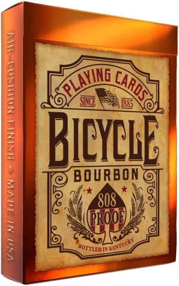 Bicycle Bourbon Playing Cards Brown