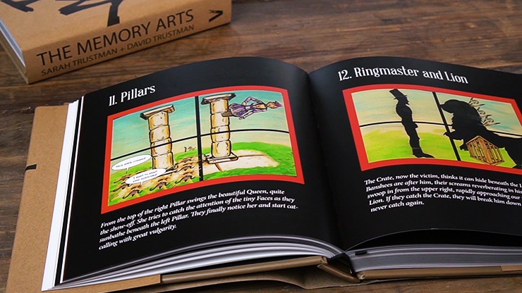 The Memory Arts by Sarah and David Trustman - Book by Murphy's Magic Supplies, Inc.