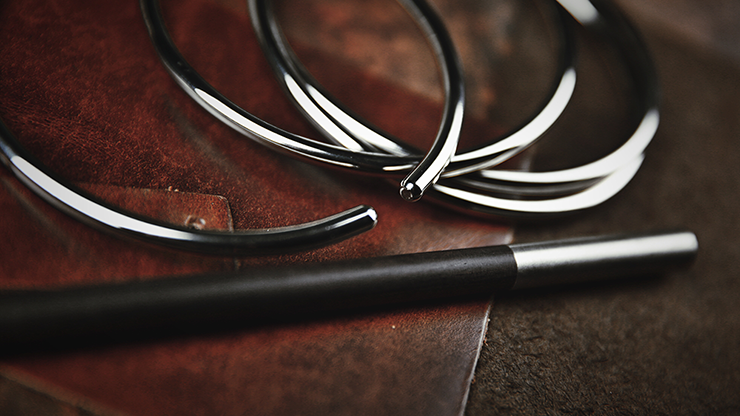 4" Linking Rings (Chrome) by TCC - Trick by Murphy's Magic Supplies, Inc.