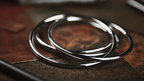4" Linking Rings (Chrome) by TCC - Trick by Murphy's Magic Supplies, Inc.