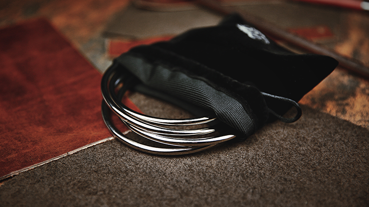 4" Linking Rings (Chrome) by TCC - Trick by Murphy's Magic Supplies, Inc.